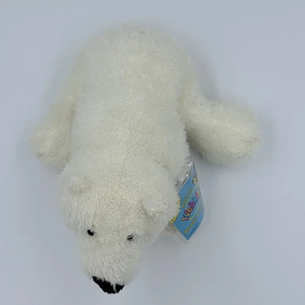 GANZ Webkinz Polar Bear Stuffed Animal Plush HM116 New Sealed Tag